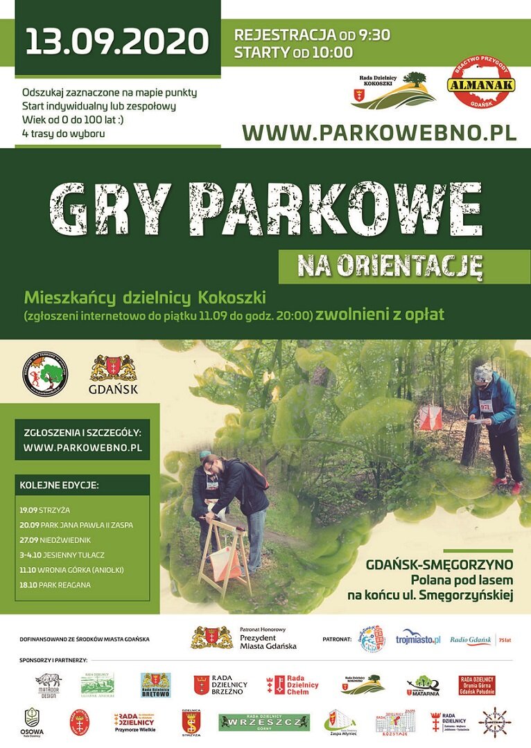 plakat Parkowe 2020 09 13 Smegorzyno