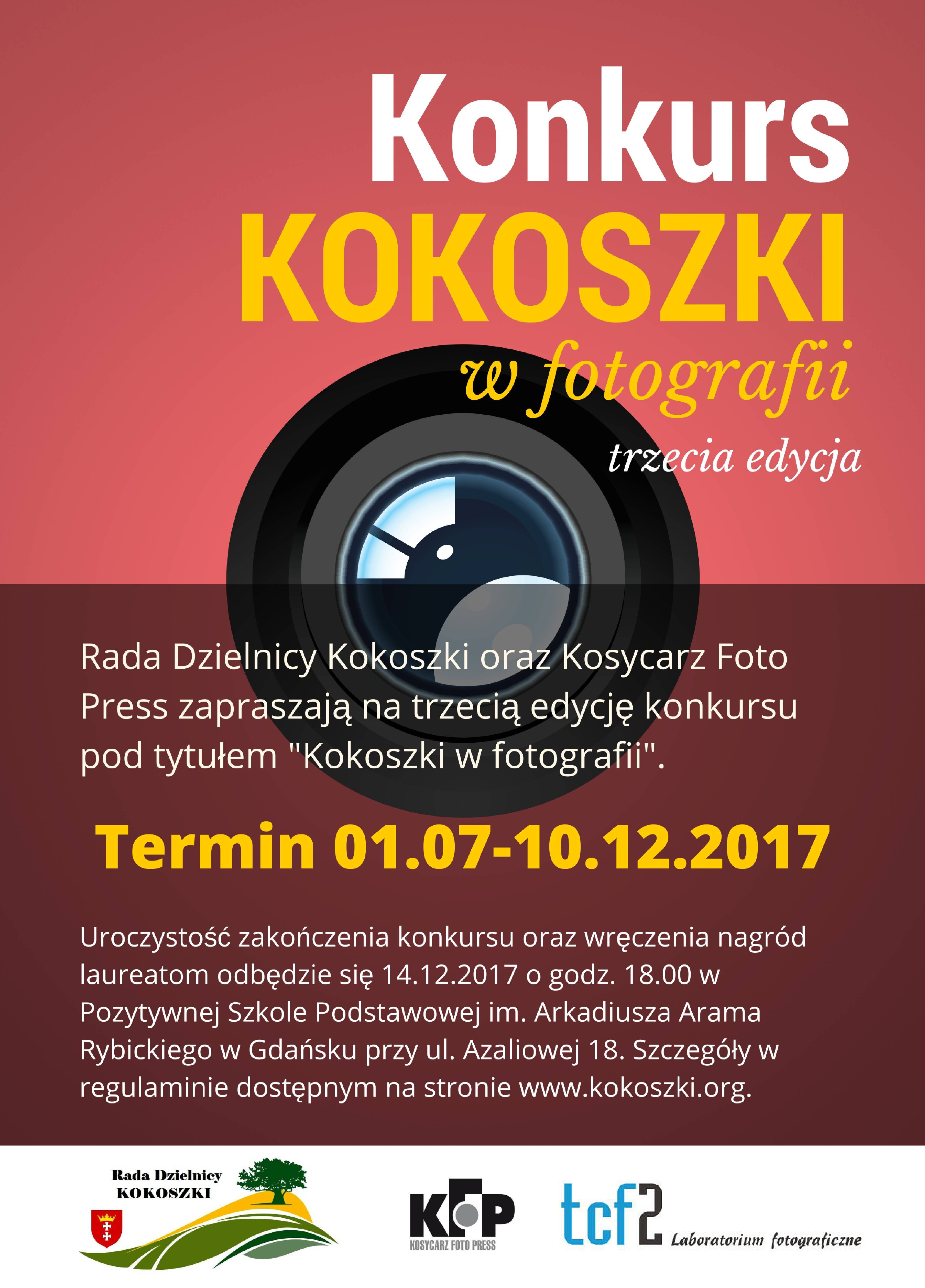 Konkurs Foto 3 edycja plakat