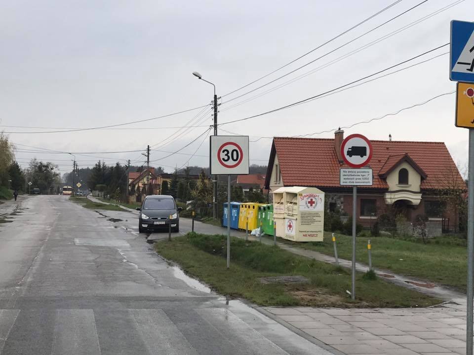 Zakaz wjazdu dla samochodów ciężarowych