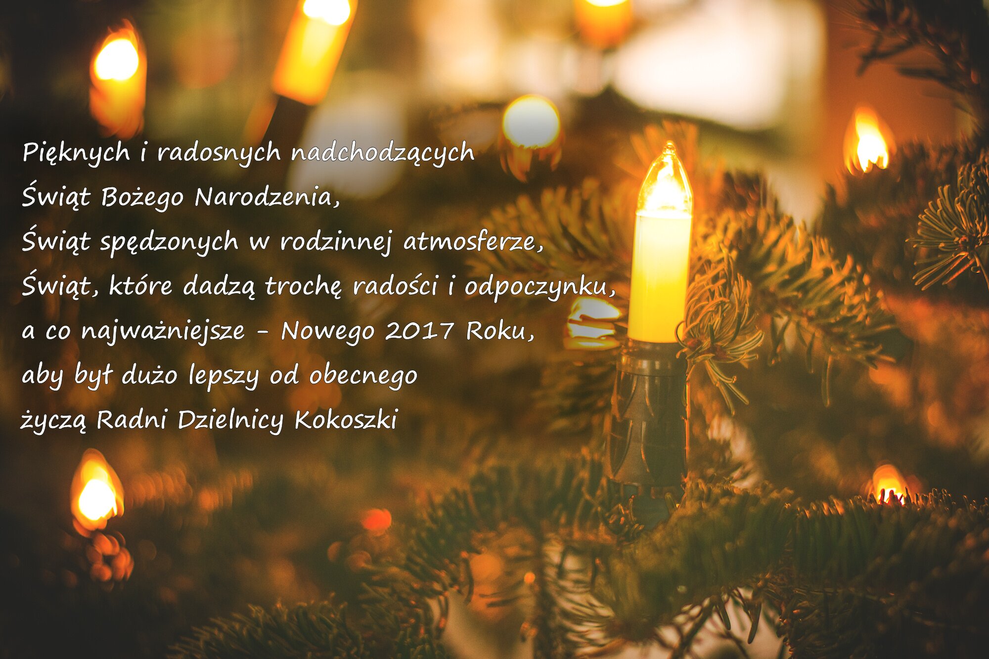 Życzenia świąteczne